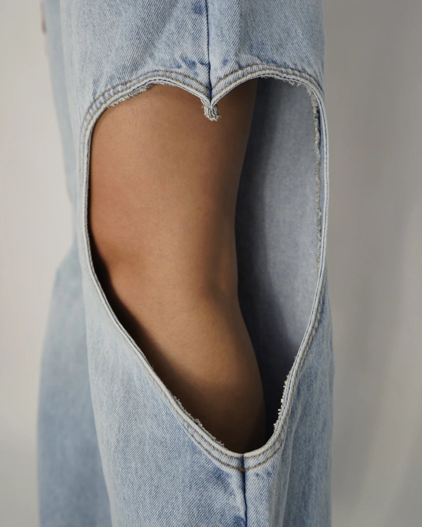Jeans Palazo heart abertura