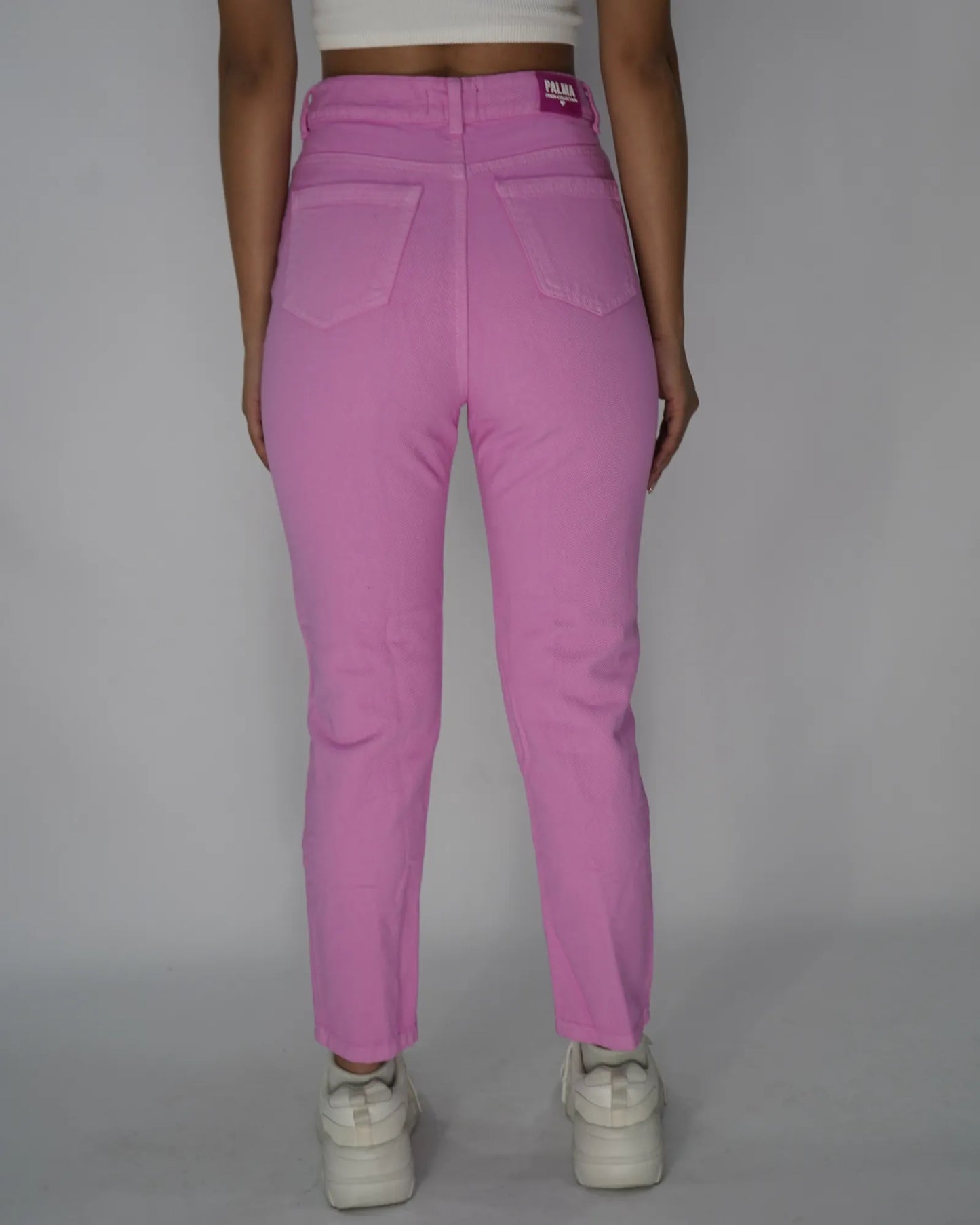 Mom Jeans Fucsia