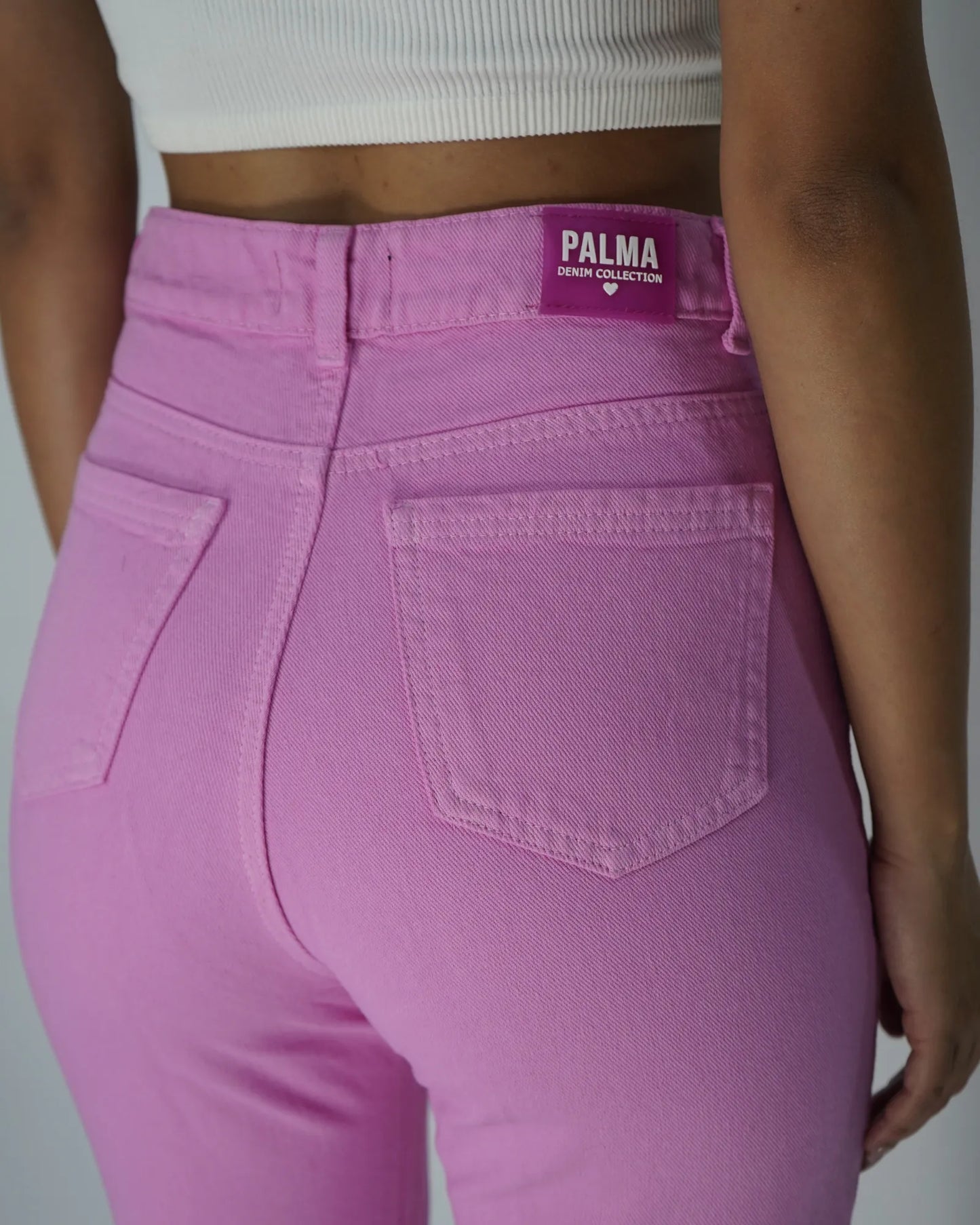Mom Jeans Fucsia