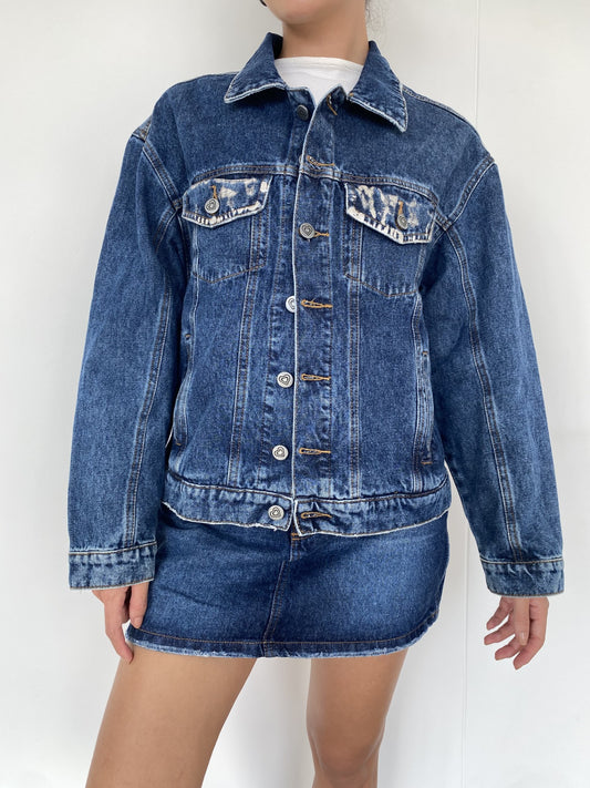 Chaqueta Denim Foil