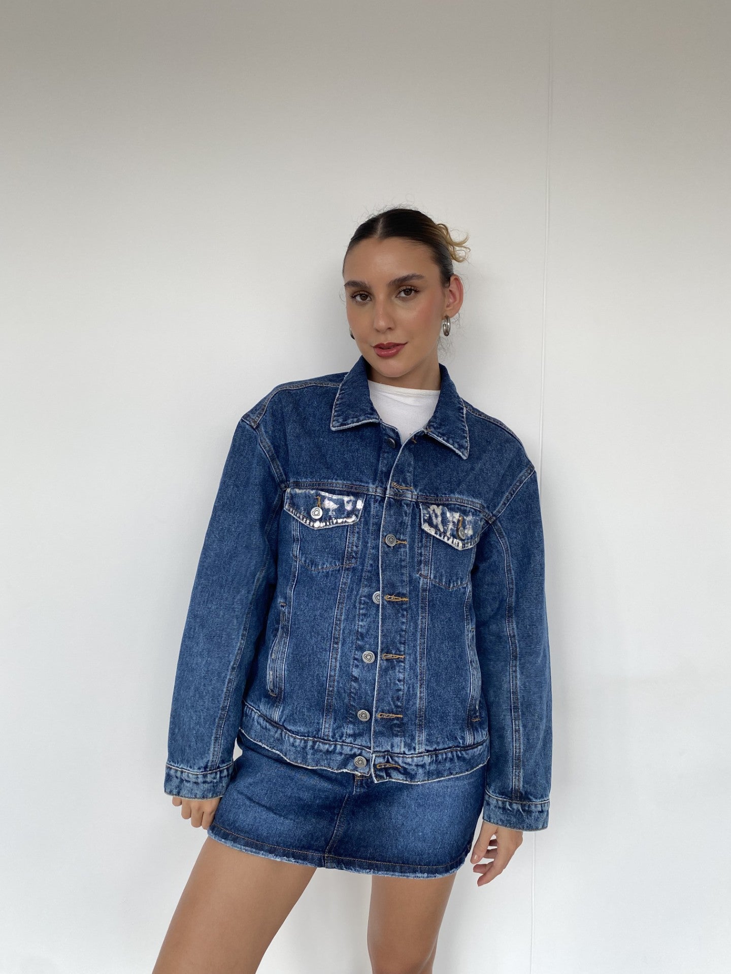 Chaqueta Denim Foil