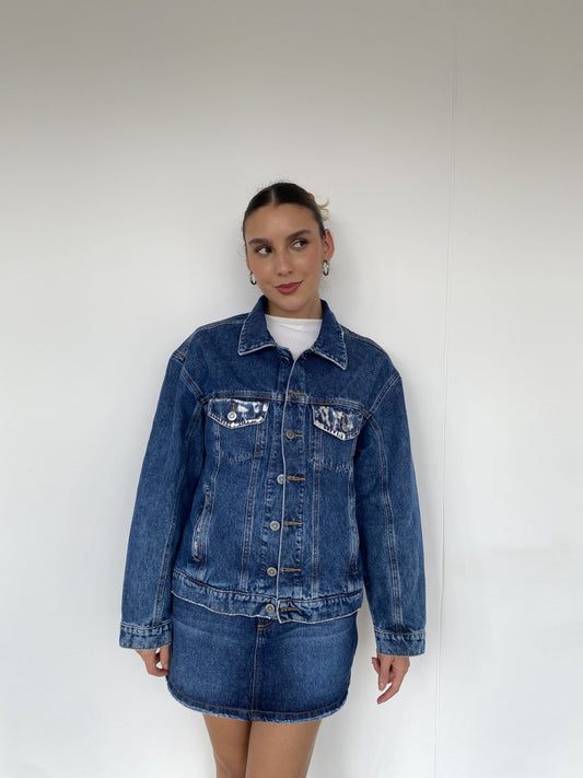 Chaqueta Denim Foil